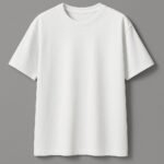 Round Neck White Tshirt